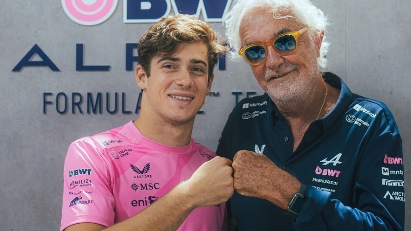 Franco Colapinto renueva con Alpine y seguirá en la Fórmula 1 en 2026